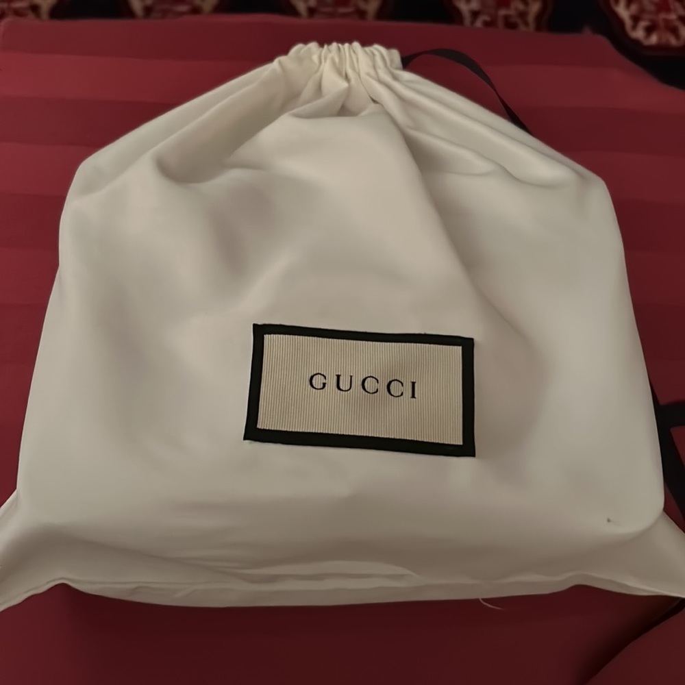 NWT Interlocking GUCCI GREY BAG - Picture 9 of 9